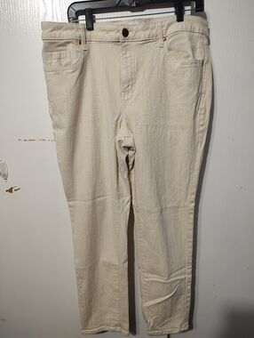 Gold Sparkly Straight Leg Pants